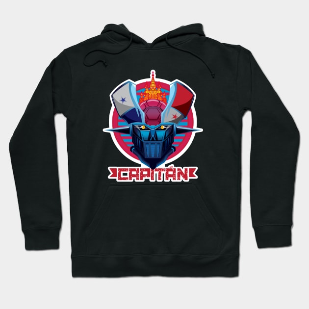 Métele mente a Rusia (Capitán) Hoodie by ZCaptain